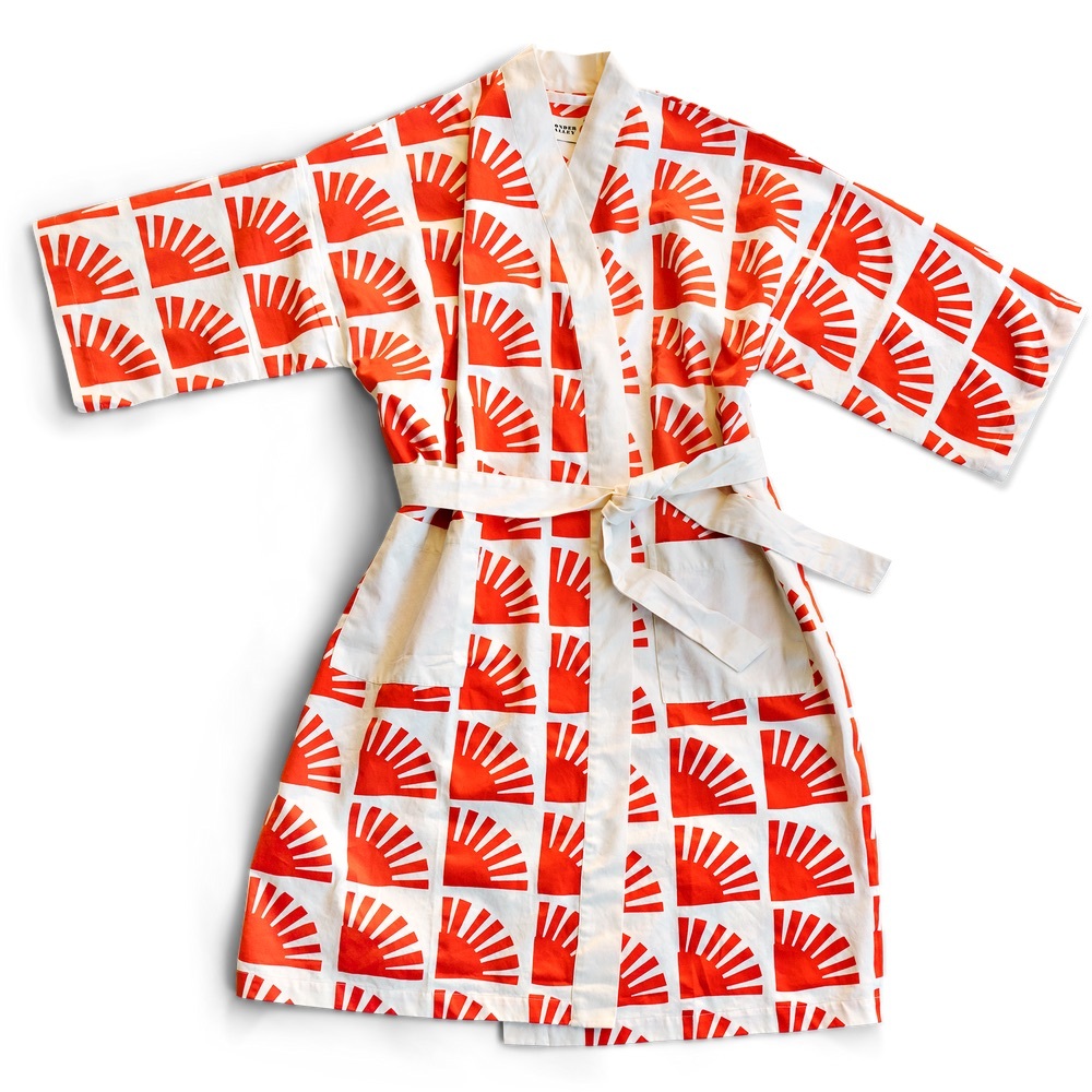 WonderValley Sunday Robe. Cotton. Unisex, one size. Sells out over and over!